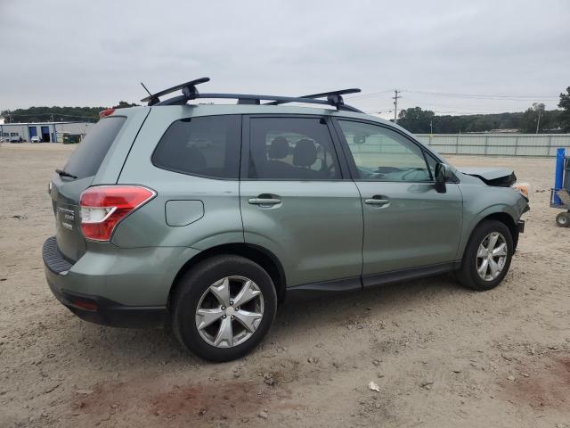 JF2SJAEC3EH542007 - 2014 SUBARU FORESTER 2.5I PREMIUM Yaşıl foto 3