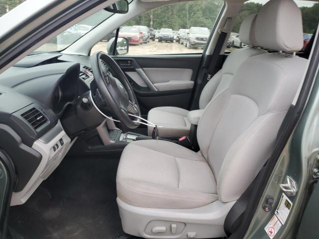 JF2SJAEC3EH542007 - 2014 SUBARU FORESTER 2.5I PREMIUM Yaşıl foto 7