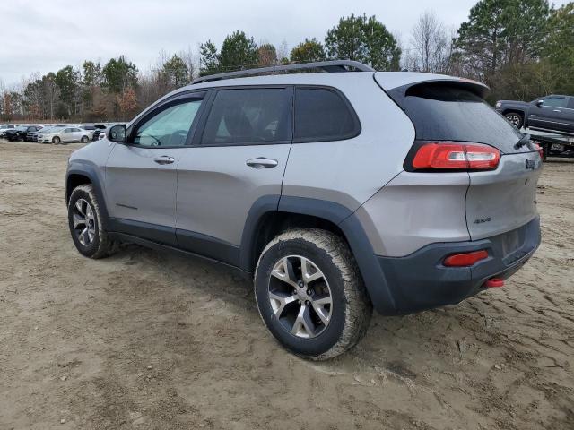1C4PJMBS8FW785309 - 2015 JEEP CHEROKEE TRAILHAWK GRAY photo 2
