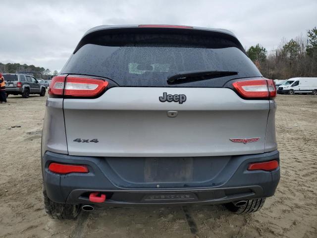 1C4PJMBS8FW785309 - 2015 JEEP CHEROKEE TRAILHAWK GRAY photo 6