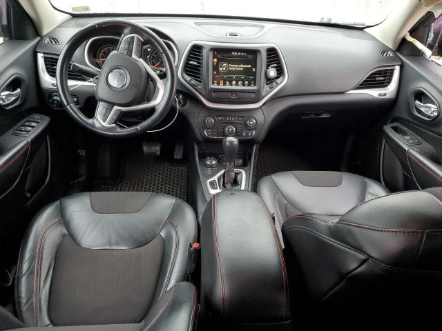 1C4PJMBS8FW785309 - 2015 JEEP CHEROKEE TRAILHAWK GRAY photo 8