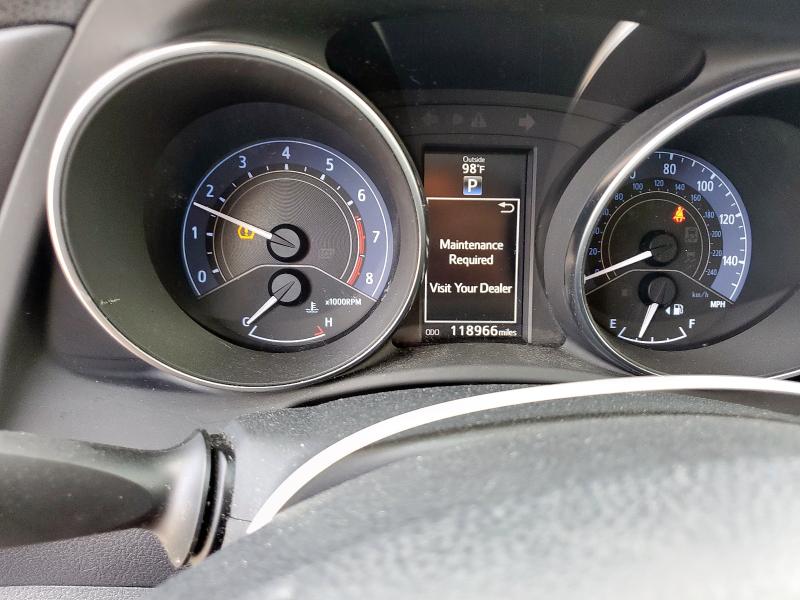 JTNKARJE6JJ555384 - 2018 TOYOTA COROLLA IM Қара фото 9