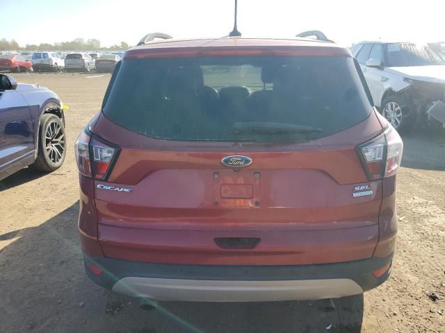 1FMCU0HDXJUA08721 - 2018 FORD ESCAPE SEL წითელი ფოტო 6