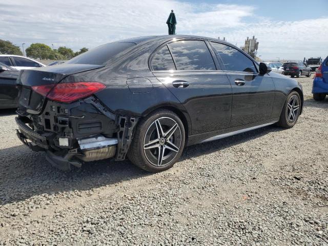 W1KAF4HBXRR213200 - 2024 MERCEDES-BENZ C 300 4MATIC BLACK photo 3