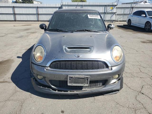 WMWMF7C5XATZ72833 - 2010 MINI COOPER S GRAY photo 5