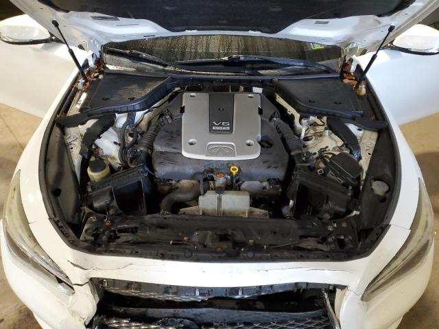 JN1BV7AR8FM422246 - 2015 INFINITI Q50 BASE Սպիտակ լուսանկար 11