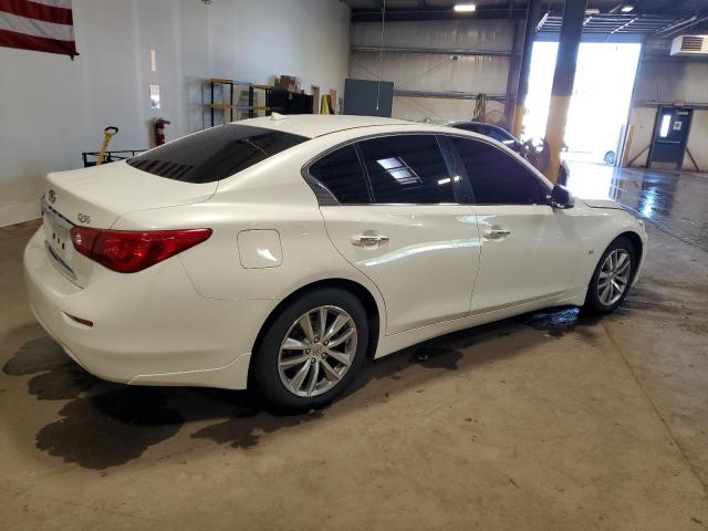 JN1BV7AR8FM422246 - 2015 INFINITI Q50 BASE Սպիտակ լուսանկար 3