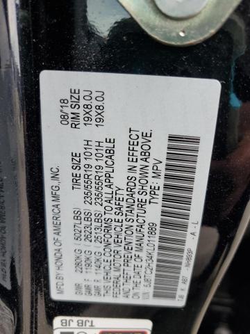 5J8TC2H34KL011889 - 2019 ACURA RDX Qara foto 14