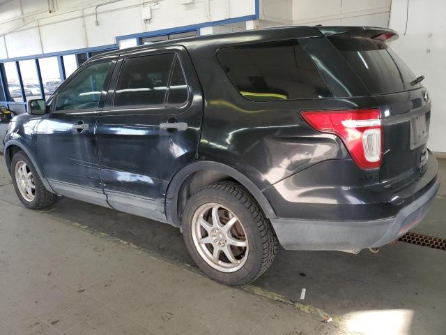 1FM5K8AR6EGA65263 - 2014 FORD EXPLORER POLICE INTERCEPTOR Schwarz Foto 2