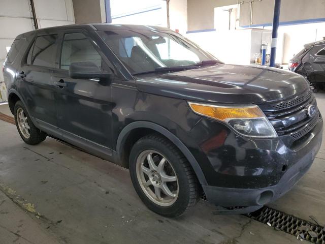 1FM5K8AR6EGA65263 - 2014 FORD EXPLORER POLICE INTERCEPTOR Schwarz Foto 4