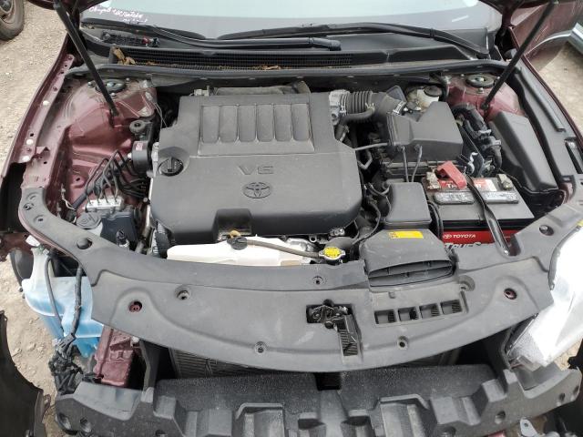 4T1BK1EB8DU029386 - 2013 TOYOTA AVALON BASE 勃艮第红 照片 11