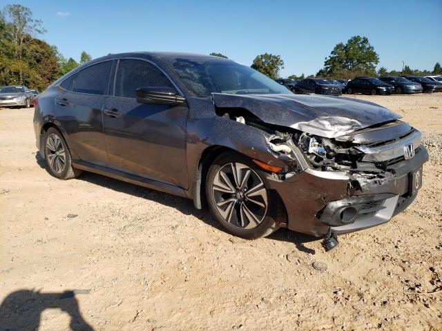 JHMFC1F34JX023474 - 2018 HONDA CIVIC EX ნაცრისფერი ფოტო 4