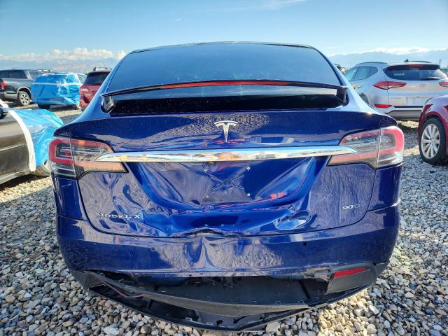 5YJXCAE29GF006932 - 2016 TESLA MODEL X 蓝色 照片 6