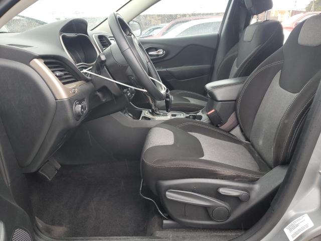 1C4PJLCSXEW319811 - 2014 JEEP CHEROKEE LATITUDE SILVER photo 7