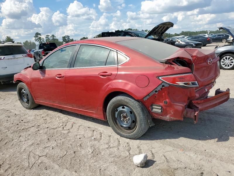 1YVHZ8BH6D5M06281 - 2013 MAZD 6 SPORT Czerwony zdjęcie 2