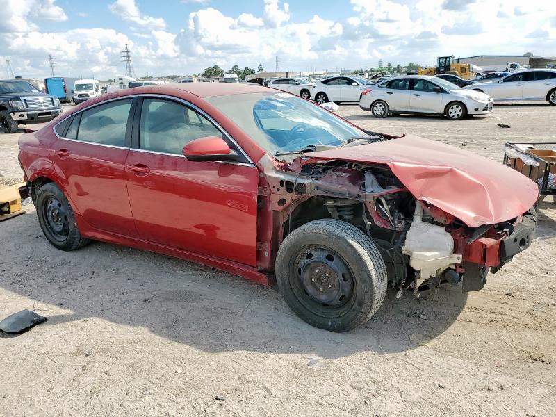 1YVHZ8BH6D5M06281 - 2013 MAZD 6 SPORT Czerwony zdjęcie 4