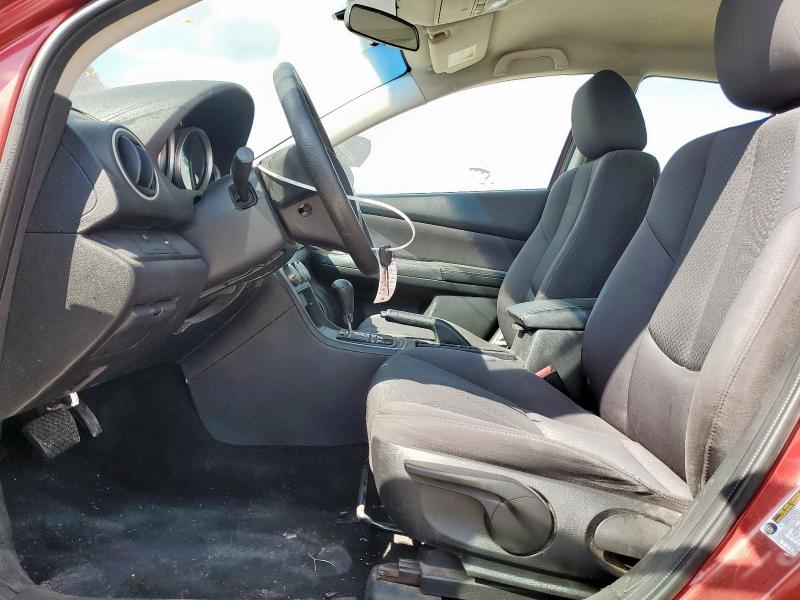 1YVHZ8BH6D5M06281 - 2013 MAZD 6 SPORT Czerwony zdjęcie 7