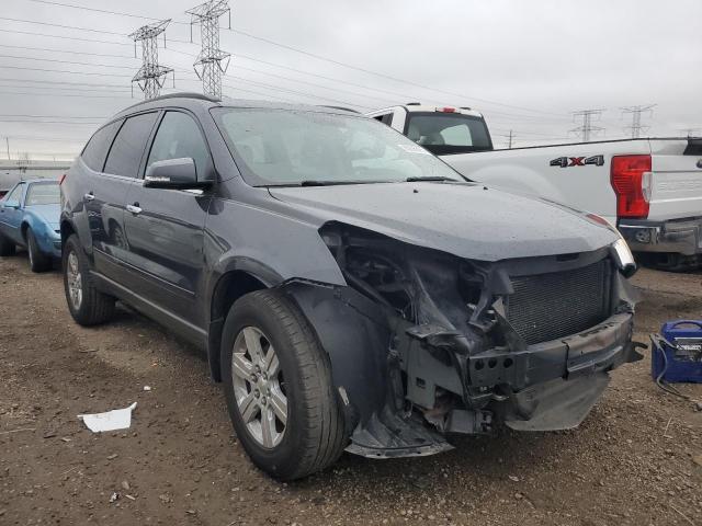 1GNKRGED9BJ196785 - 2011 CHEVROLET TRAVERSE LT GRAY photo 4
