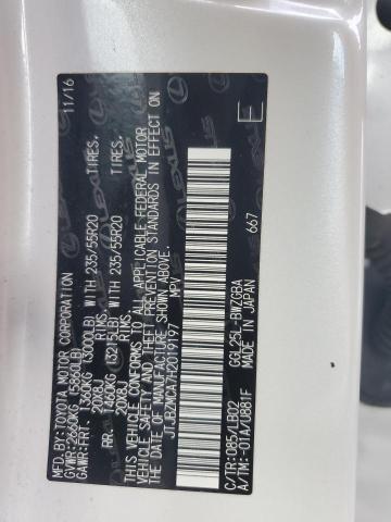 JTJBZMCA7H2019197 - 2017 LEXUS RX 350 BASE Ağ foto 13