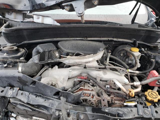 JF2SH6CC9AH700985 - 2010 SUBARU FORESTER 2.5X PREMIUM შავი ფოტო 11