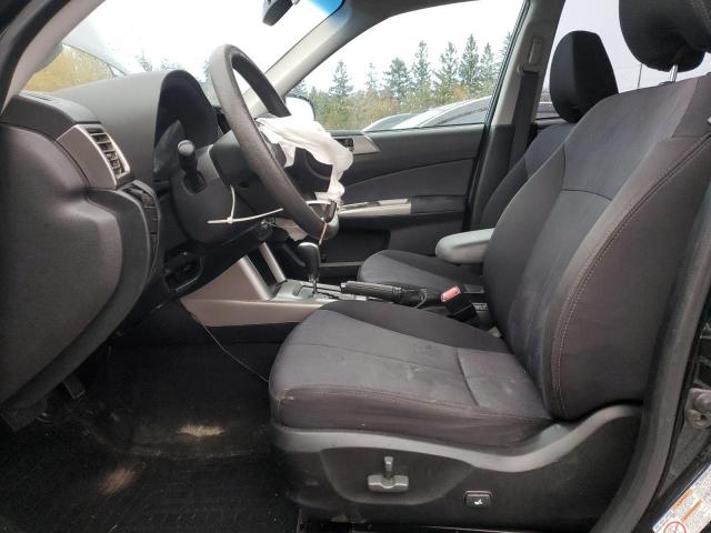 JF2SH6CC9AH700985 - 2010 SUBARU FORESTER 2.5X PREMIUM შავი ფოტო 7