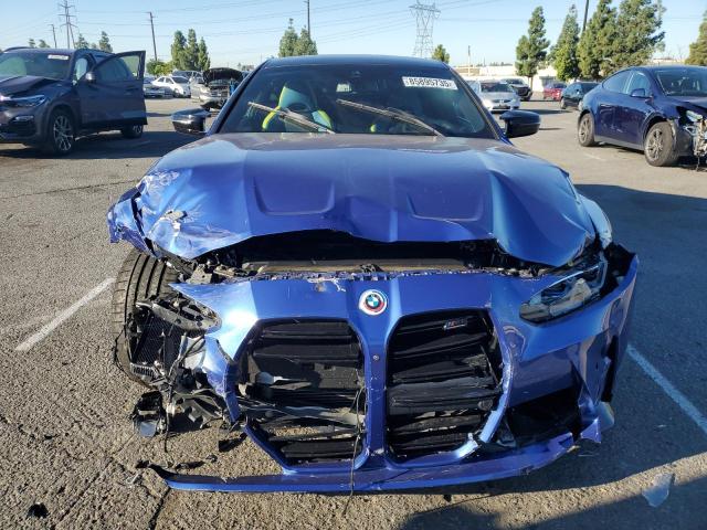 WBS33AZ09PCM18474 - 2023 BMW M4 COMPETITION BLUE photo 5