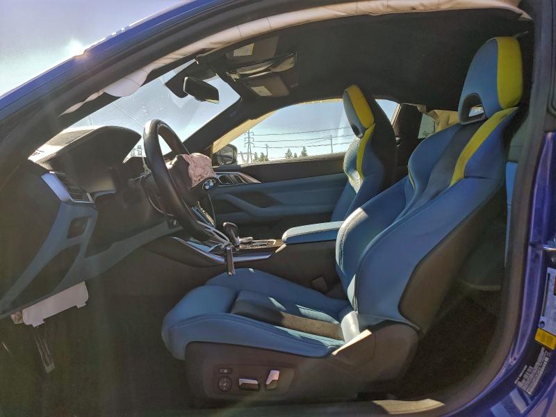 WBS33AZ09PCM18474 - 2023 BMW M4 COMPETITION BLUE photo 7