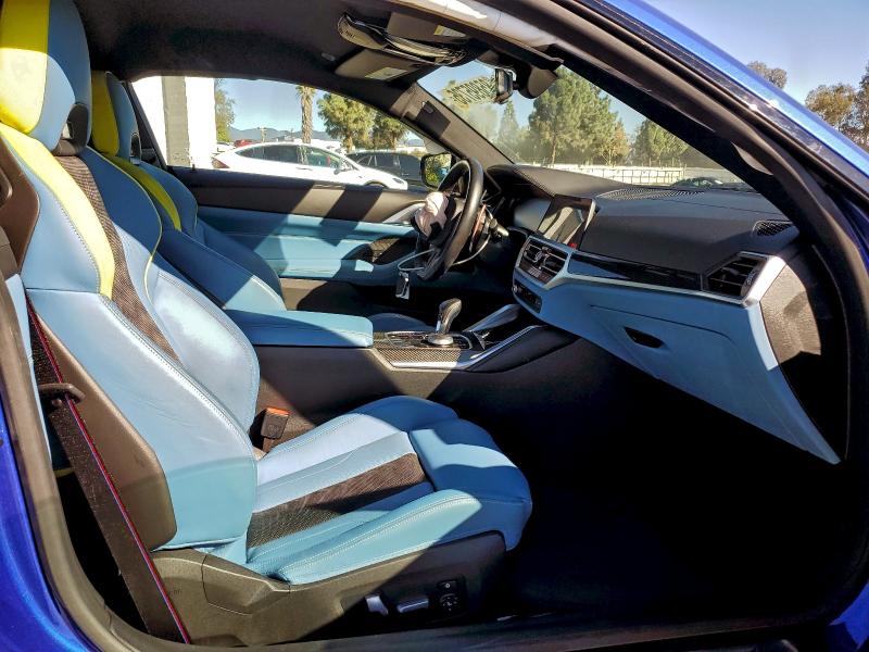 WBS33AZ09PCM18474 - 2023 BMW M4 COMPETITION BLUE photo 8