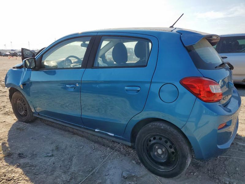 ML32A3HJ6JH003771 - 2018 MITSUBISHI MIRAGE ES BLUE photo 2