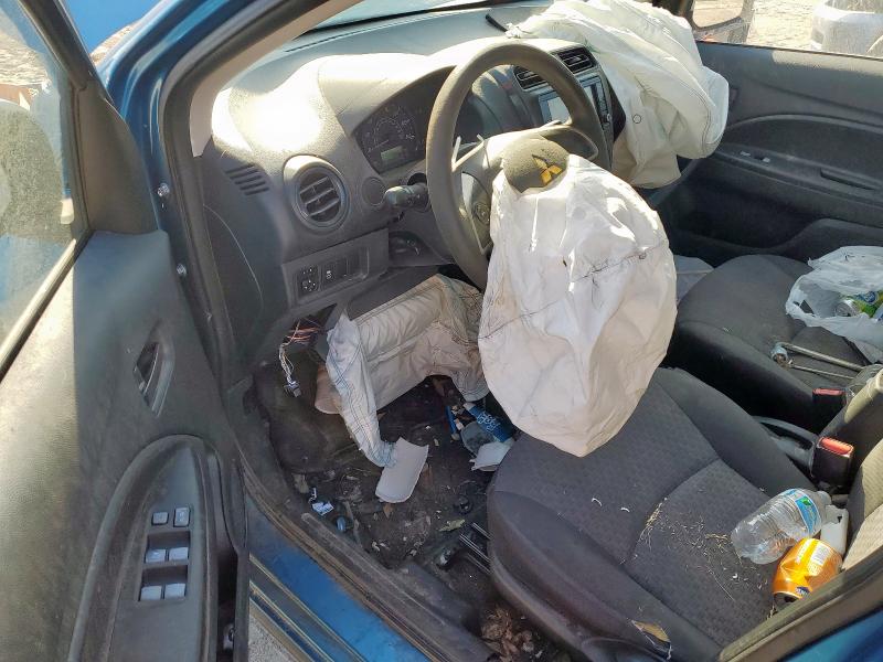 ML32A3HJ6JH003771 - 2018 MITSUBISHI MIRAGE ES BLUE photo 8