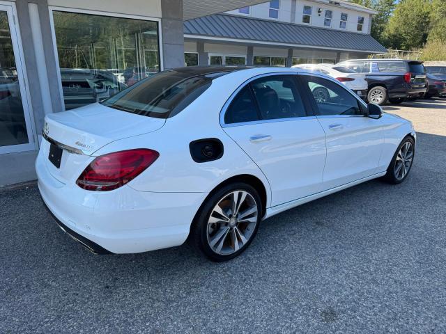 55SWF4KB0HU180493 - 2017 MERCEDES-BENZ C 300 4MATIC GRAY photo 4