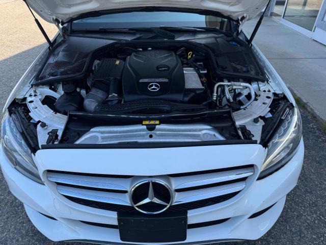 55SWF4KB0HU180493 - 2017 MERCEDES-BENZ C 300 4MATIC GRAY photo 8