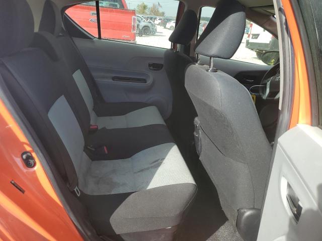 JTDKDTB3XD1037725 - 2013 TOYOTA PRIUS C ORANGE photo 10