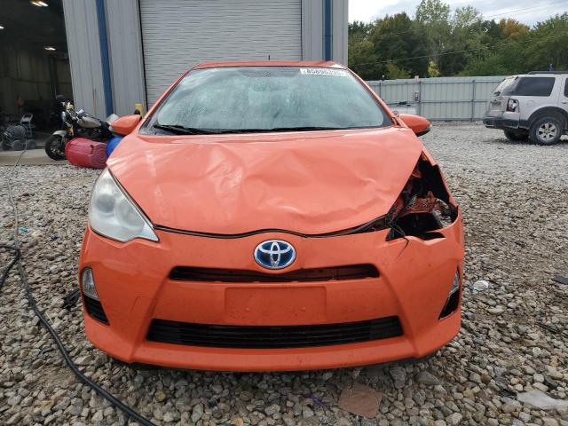 JTDKDTB3XD1037725 - 2013 TOYOTA PRIUS C ORANGE photo 5