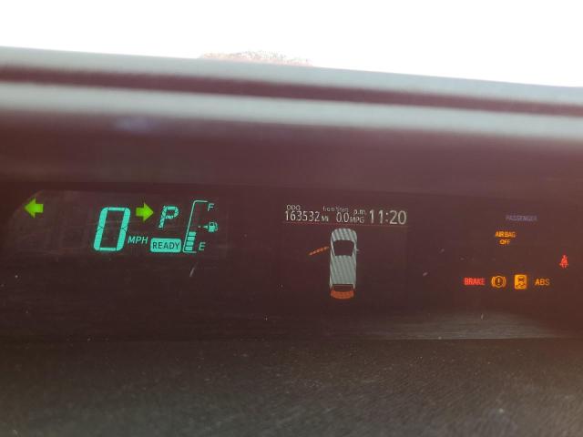 JTDKDTB3XD1037725 - 2013 TOYOTA PRIUS C ORANGE photo 9