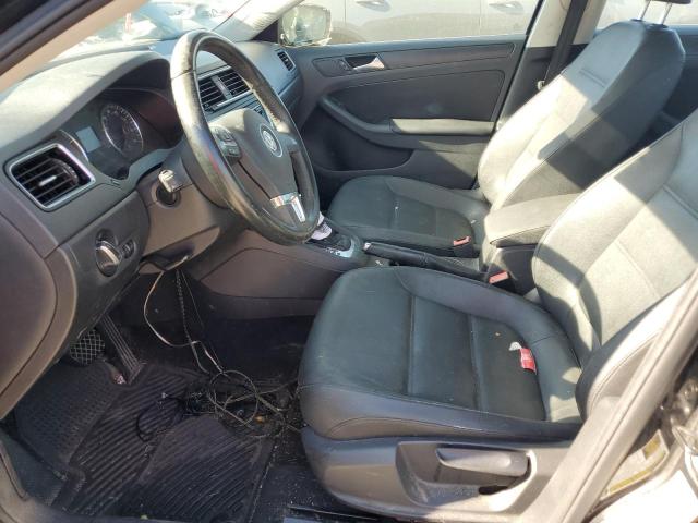 3VWDP7AJ4CM406522 - 2012 VOLKSWAGEN JETTA SE BLACK photo 7