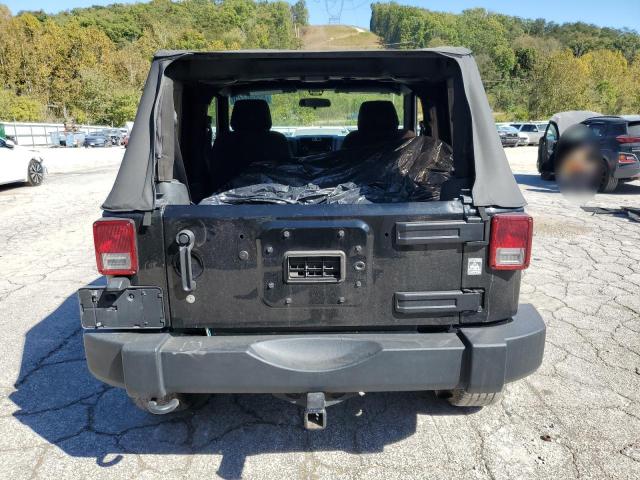 1C4AJWAGXDL704002 - 2013 JEEP WRANGLER SPORT BLACK photo 6