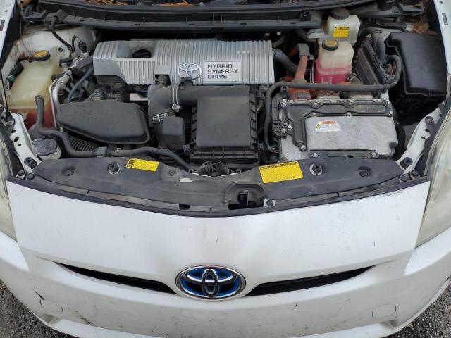 JTDKN3DU9A0102925 - 2010 TOYOTA PRIUS Սպիտակ լուսանկար 11