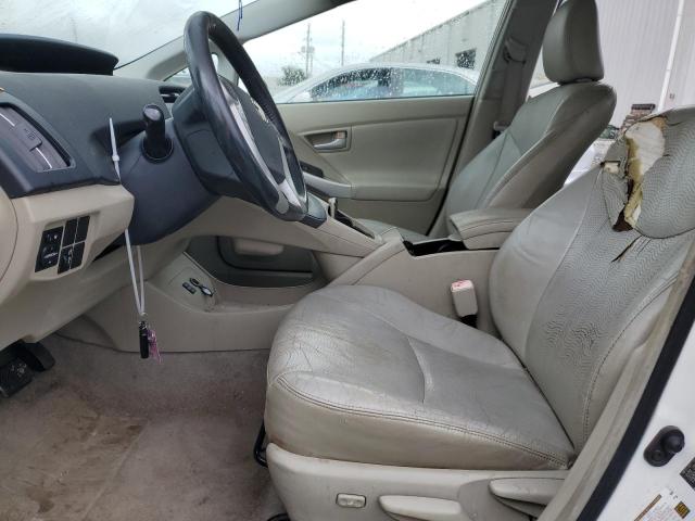 JTDKN3DU9A0102925 - 2010 TOYOTA PRIUS Սպիտակ լուսանկար 7