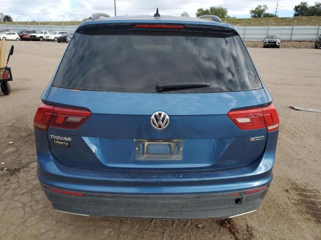 3VV0B7AX9LM118467 - 2020 VOLKSWAGEN TIGUAN S BLUE photo 6