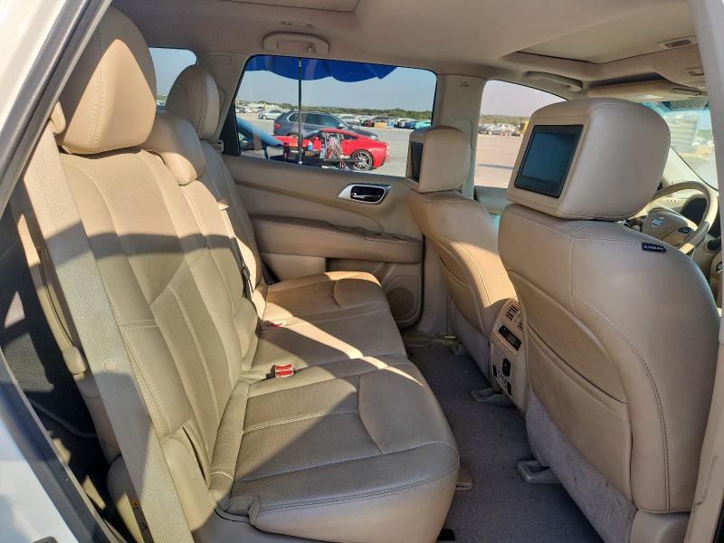 5N1AR2MN2EC641468 - 2014 NISSAN PATHFINDER S WHITE photo 11