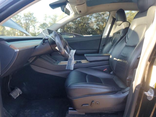 5YJYGDEE4MF253999 - 2021 TESLA MODEL Y Սև լուսանկար 7