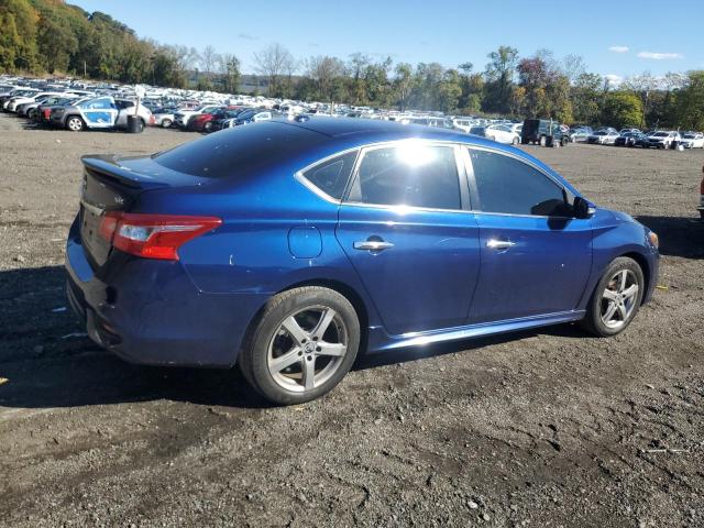 3N1AB7AP8KY296335 - 2019 NISSAN SENTRA S BLUE photo 3