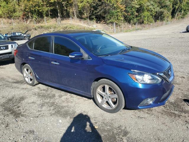 3N1AB7AP8KY296335 - 2019 NISSAN SENTRA S BLUE photo 4