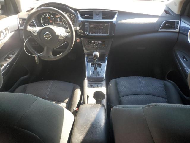 3N1AB7AP8KY296335 - 2019 NISSAN SENTRA S BLUE photo 8