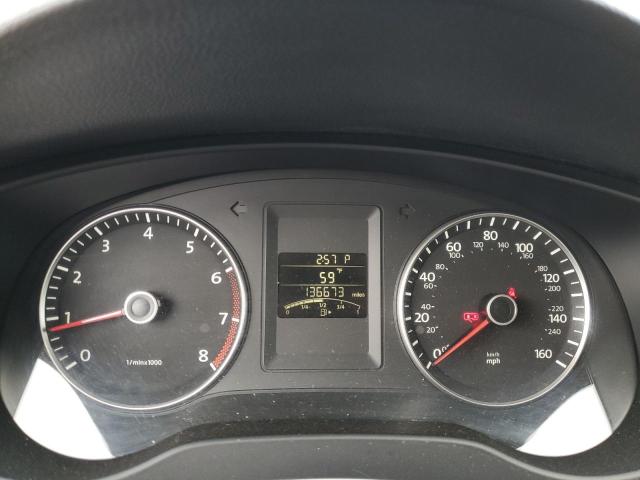 3VWDX7AJXCM079575 - 2012 VOLKSWAGEN JETTA SE თეთრი ფოტო 9