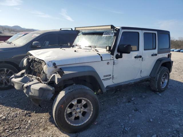 1C4BJWDG6DL582321 - 2013 JEEP WRANGLER U SPORT Beyaz fotoğraf 1