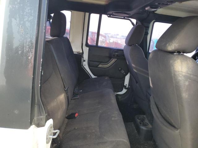 1C4BJWDG6DL582321 - 2013 JEEP WRANGLER U SPORT Beyaz fotoğraf 11