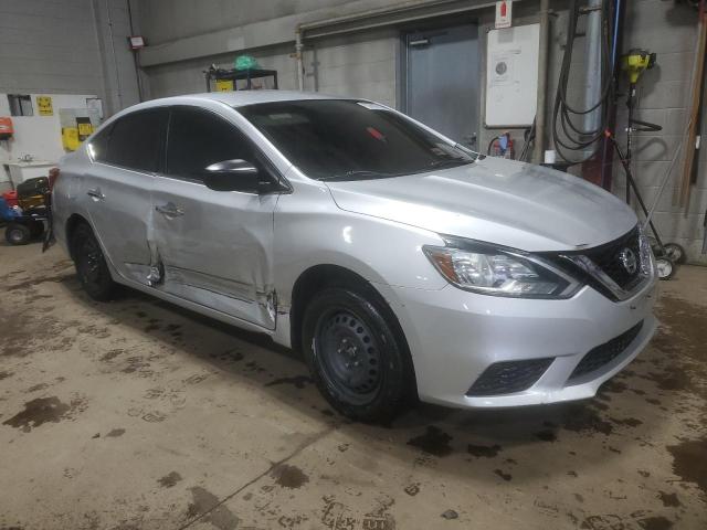 3N1AB7AP5HY311592 - 2017 NISSAN SENTRA S 银色 照片 4