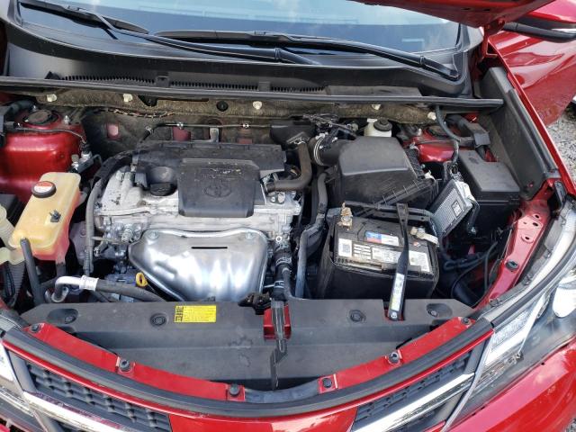JTMRFREV7EJ003302 - 2014 TOYOTA RAV4 XLE RED photo 12